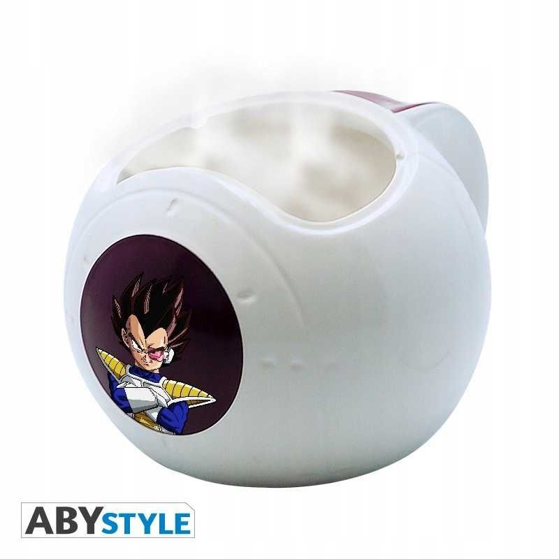 KUBEK Termoaktywny DRAGON BALL Z VEGETA Statek 3D Nowy Poznań