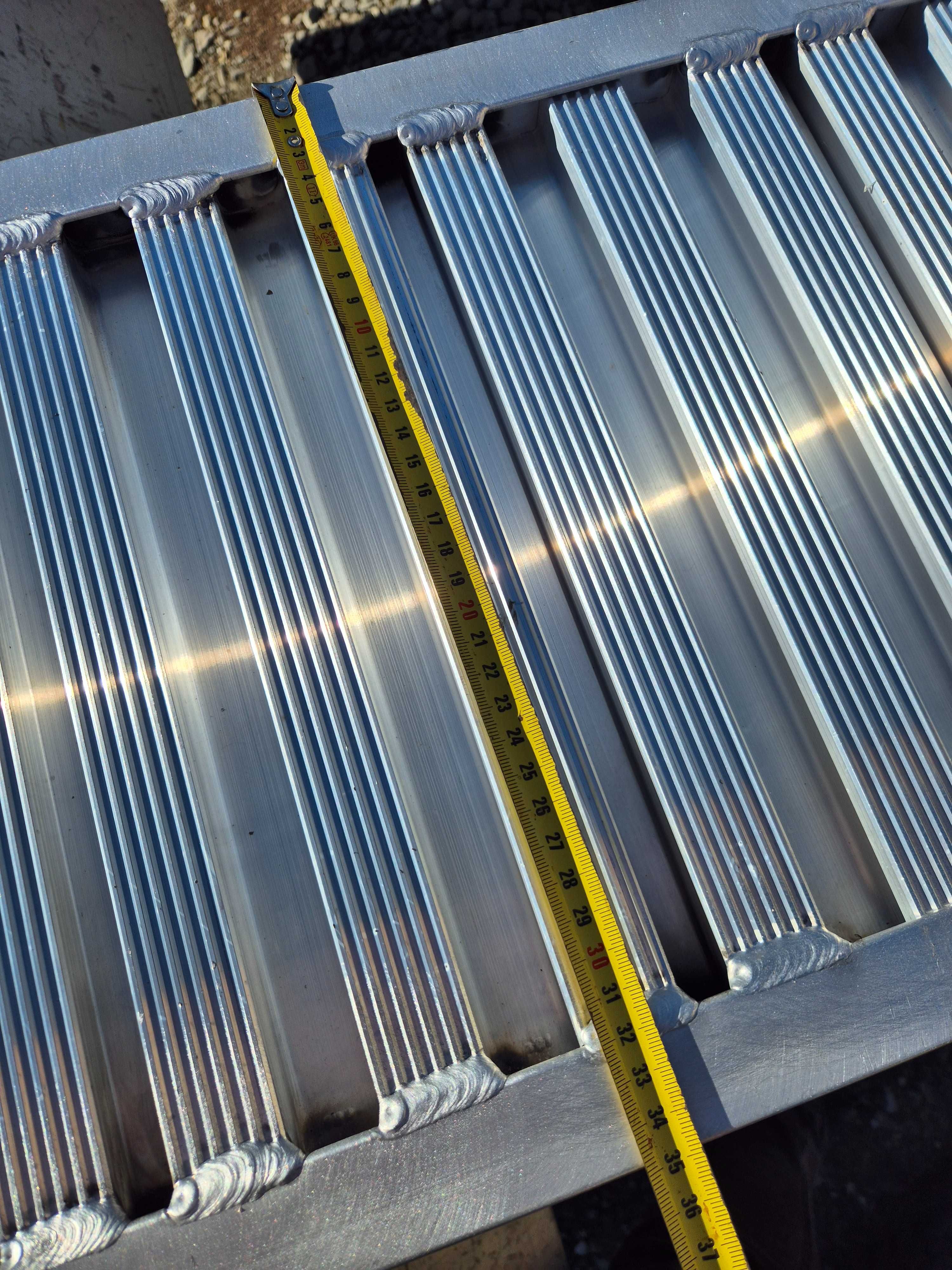 Najazdy aluminiowe 3m do 2500kg, certyfikowane, dostawa GRATIS