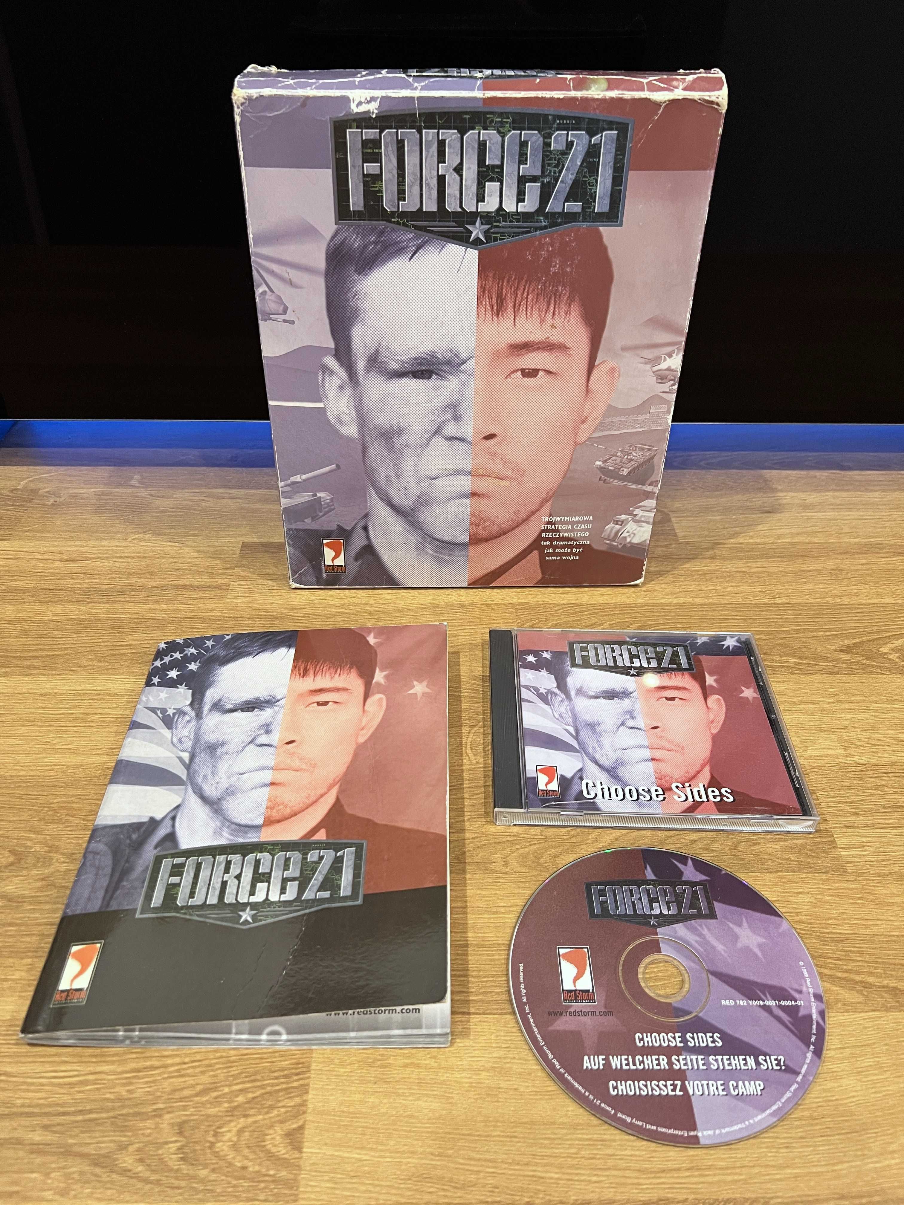 Force 21 gra (PC PL 1999) BIG BOX kompletne premierowe wydanie Play-It