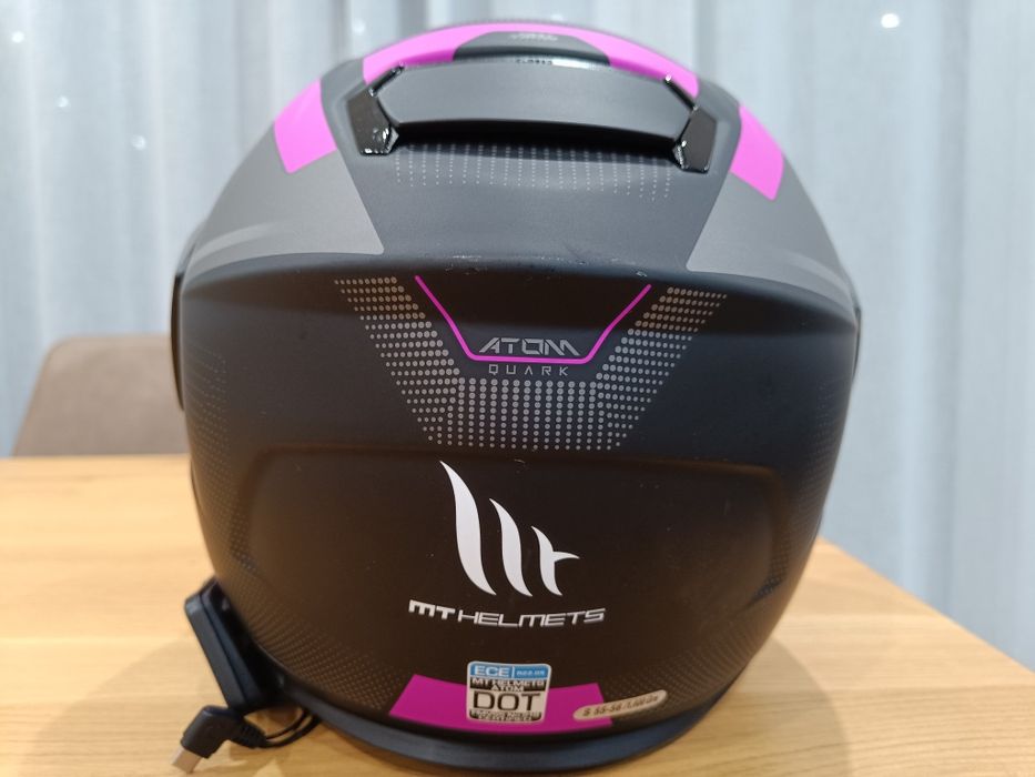 Capacete MT ATOM QUARK Matt Pink