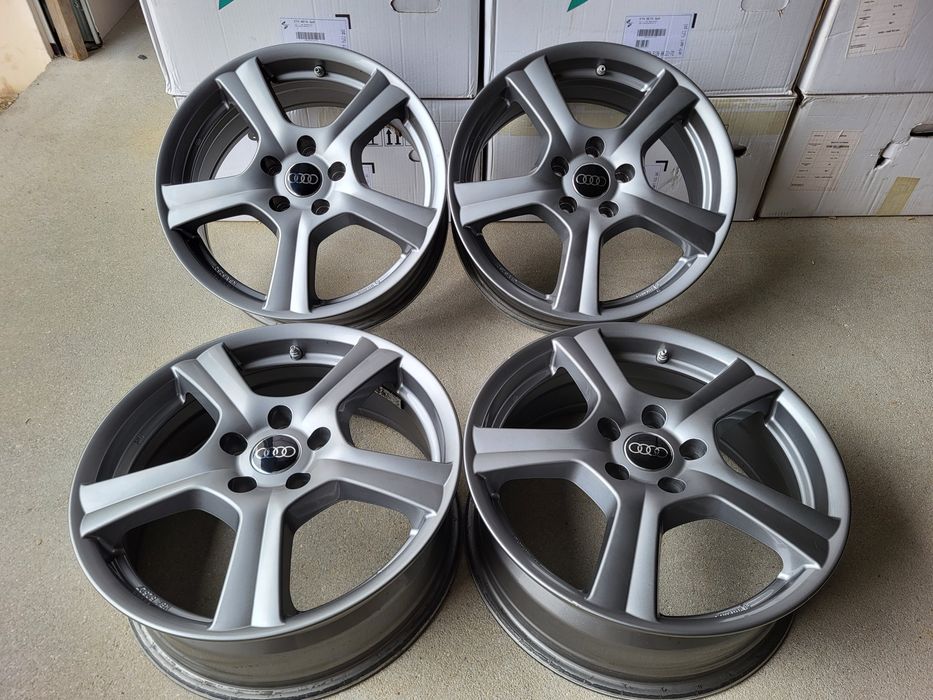 [1248] Felgi aluminiowe 17 Cali 5x112 ET39 6,5Jx17H2 Audi + czujniki