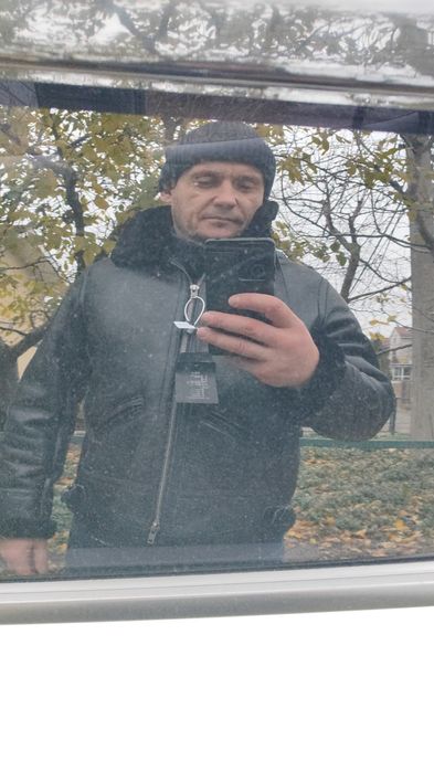 Куртка пилот кожаная на овчине