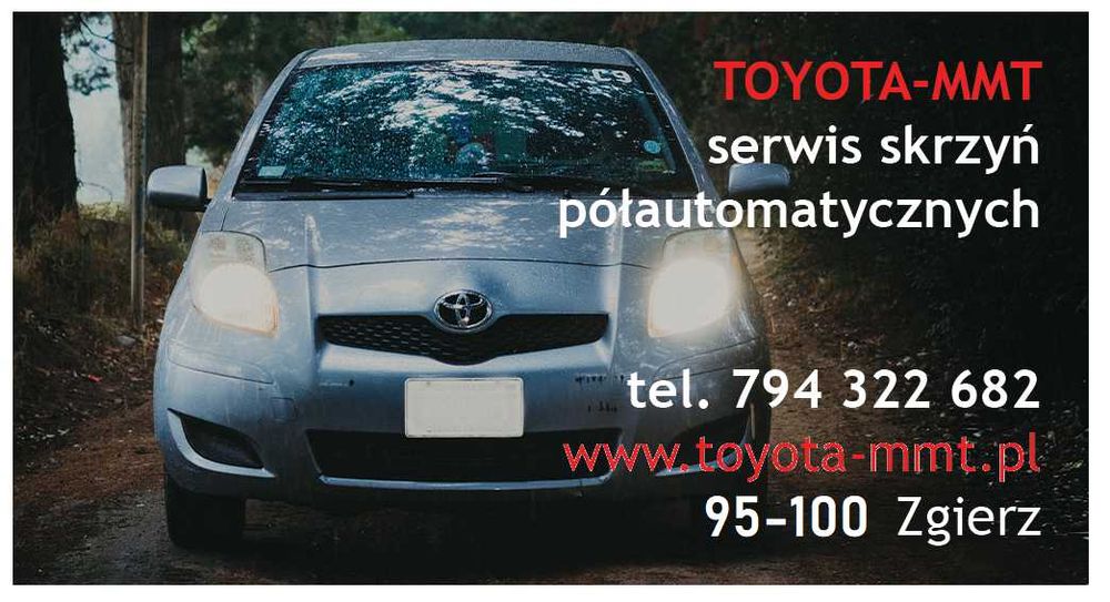 Naprawa skrzyń MMT Easytronic Pół-Automat Toyota Honda Opel Suzuki