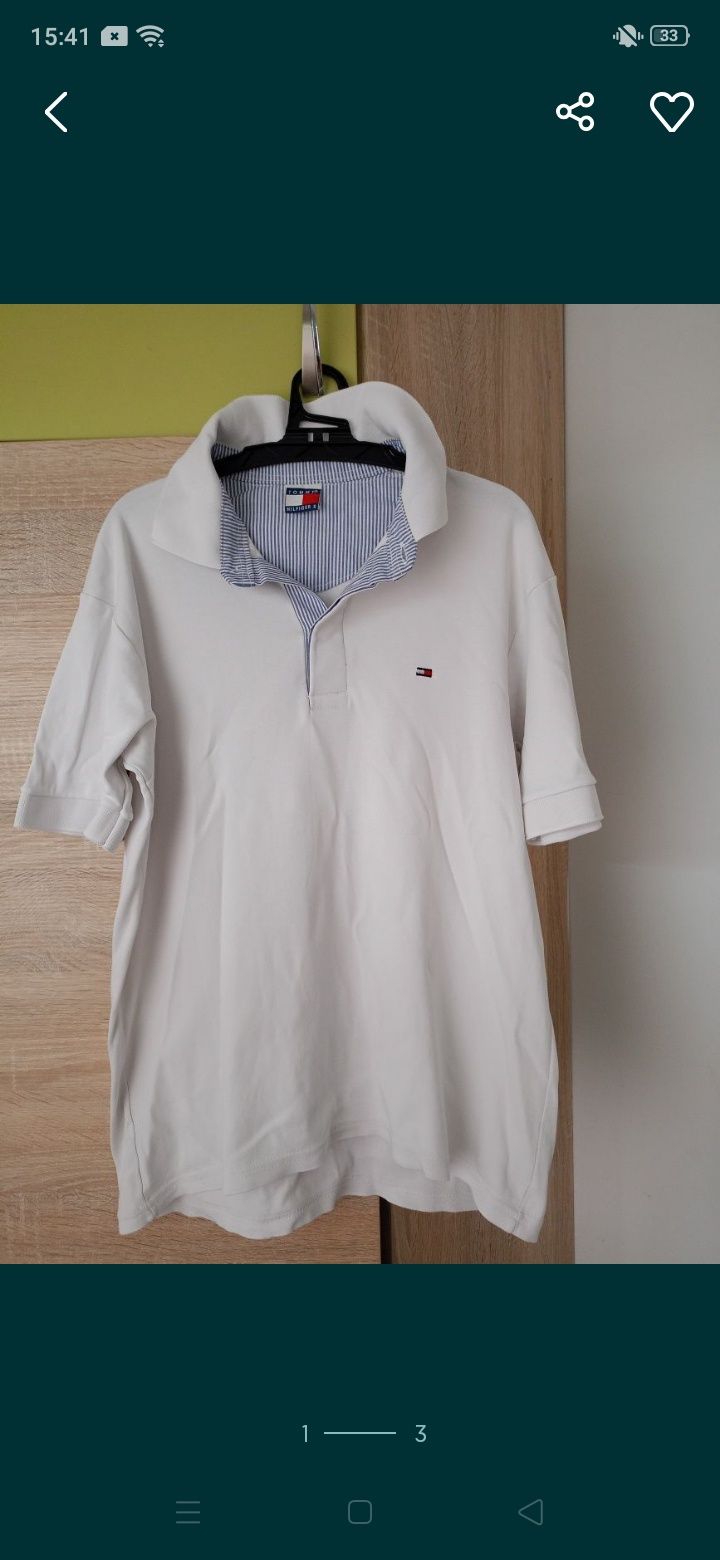 koszulka młodzieżowa tommy Hilfiger S