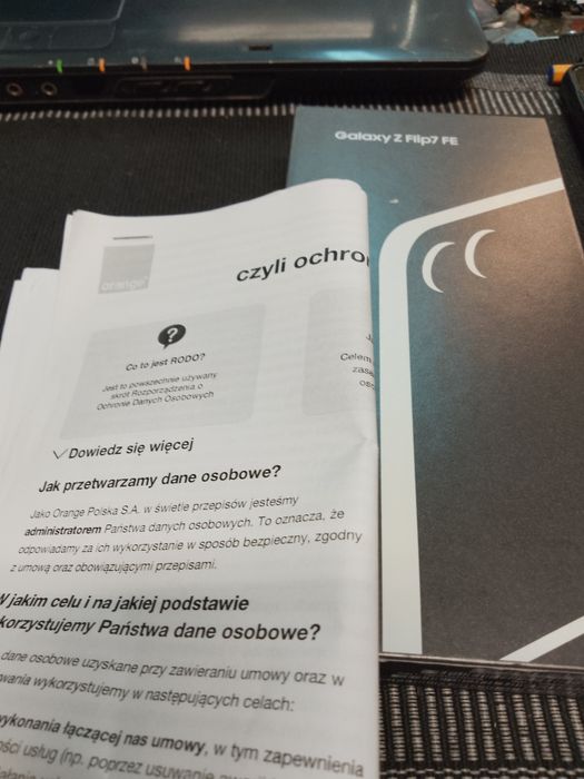 Samsung galaxy Zflip 7 fe sm-f761b 8gb/256gb zaplombowany nówka