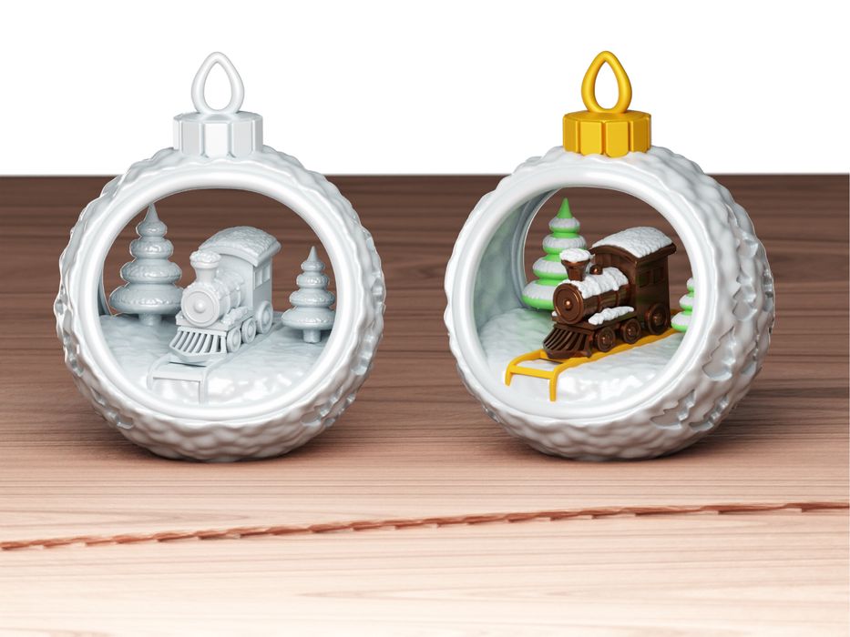 Новорічні іграшки на ялинку / декор новий рік