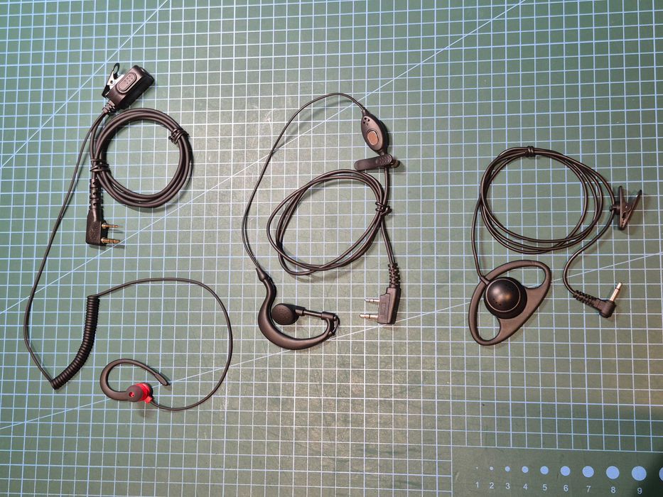 zestaw słuchawkowy, head set, słuchawka, kenwood, baofeng
