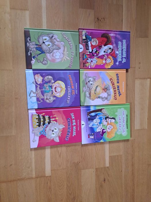 Pakiet książki z serii o Cukierku