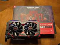 RX 590 8gb DDR5 RED DEVIL power color