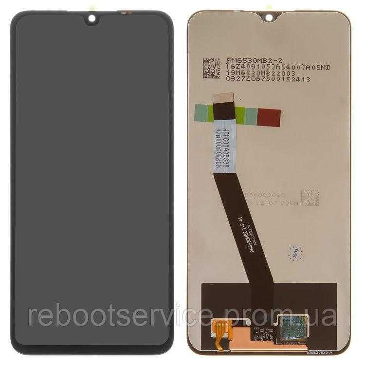 Дисплей Екран Xiaomi Redmi 9, чорний,з сенсором M2004J19G, M2004J19C