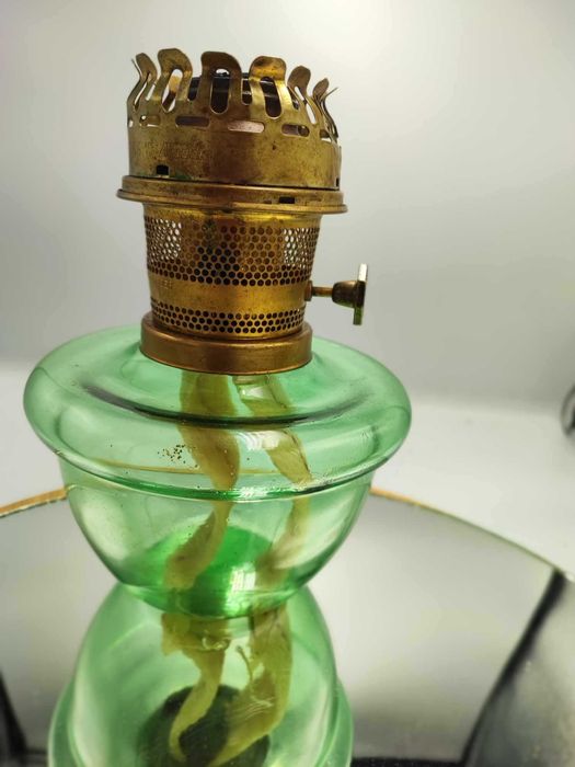 Przedwojenny zbiornik do naftowej,brenner Aladin 23,dwurzędowy