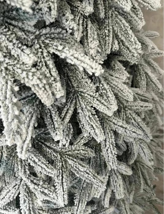 Смерека засніжена штучна лита ялинка від 1,5 до 2,5 м ёлка литая