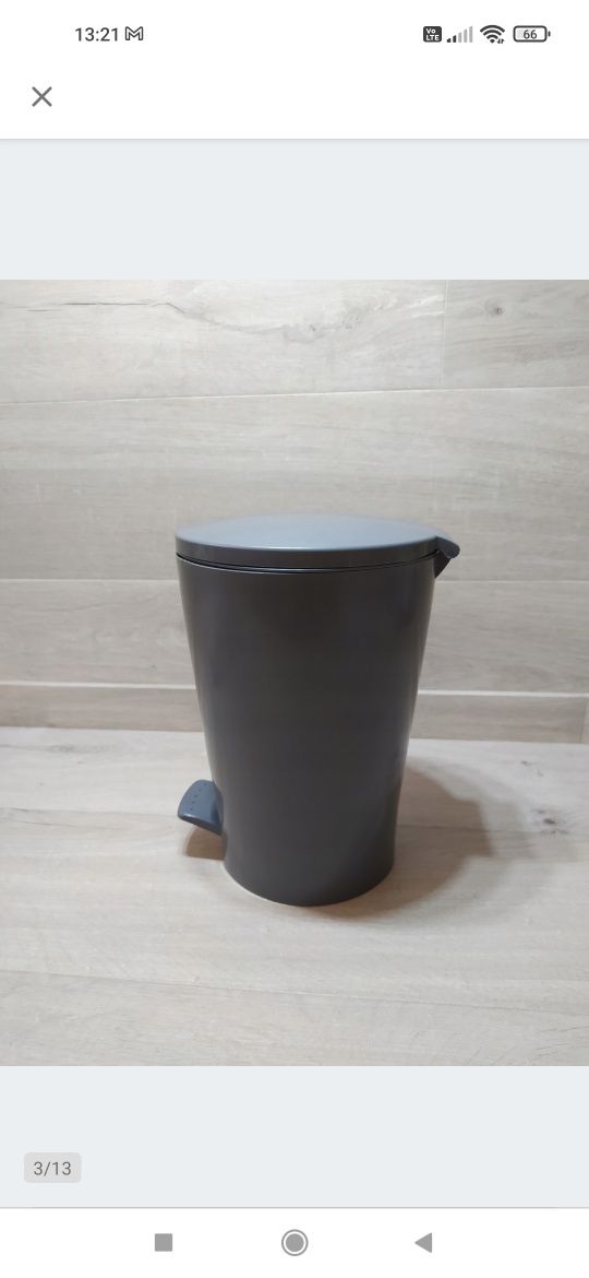 TATAY Diabolo Kosz mały łazienkowy 5l 28 cm Szary

Nowy, powystawowy.