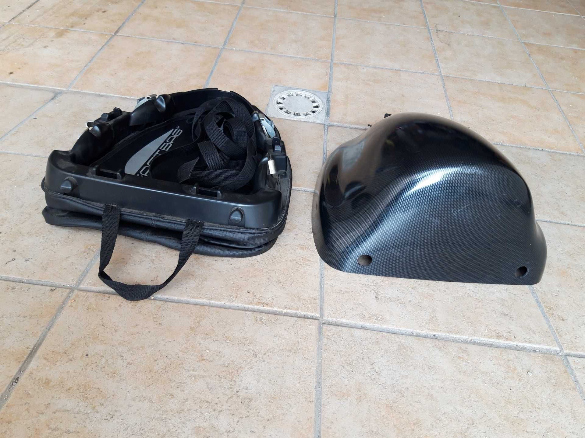 Top Case (bagageira) semi-nova em carbono para motos de pista por 350€