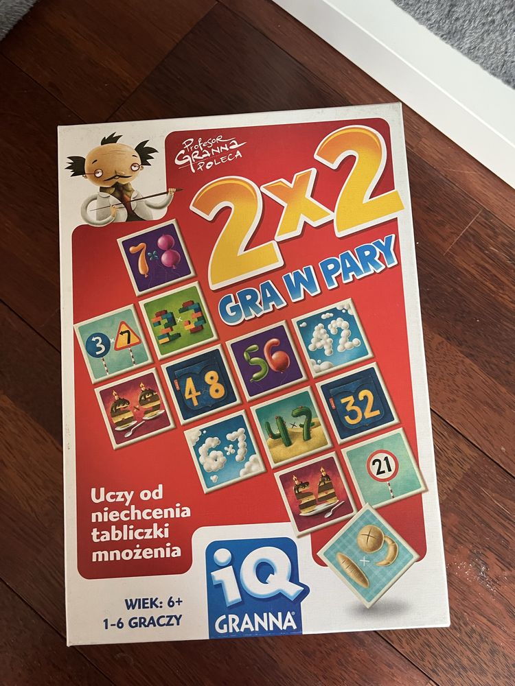 Gra planszowa 2x2 gra w pary