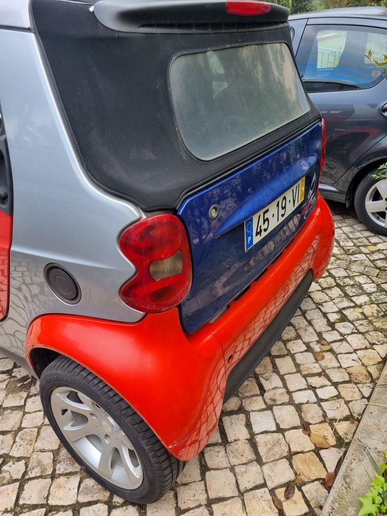 Smart fortou 450 gasolina 700cc para peças