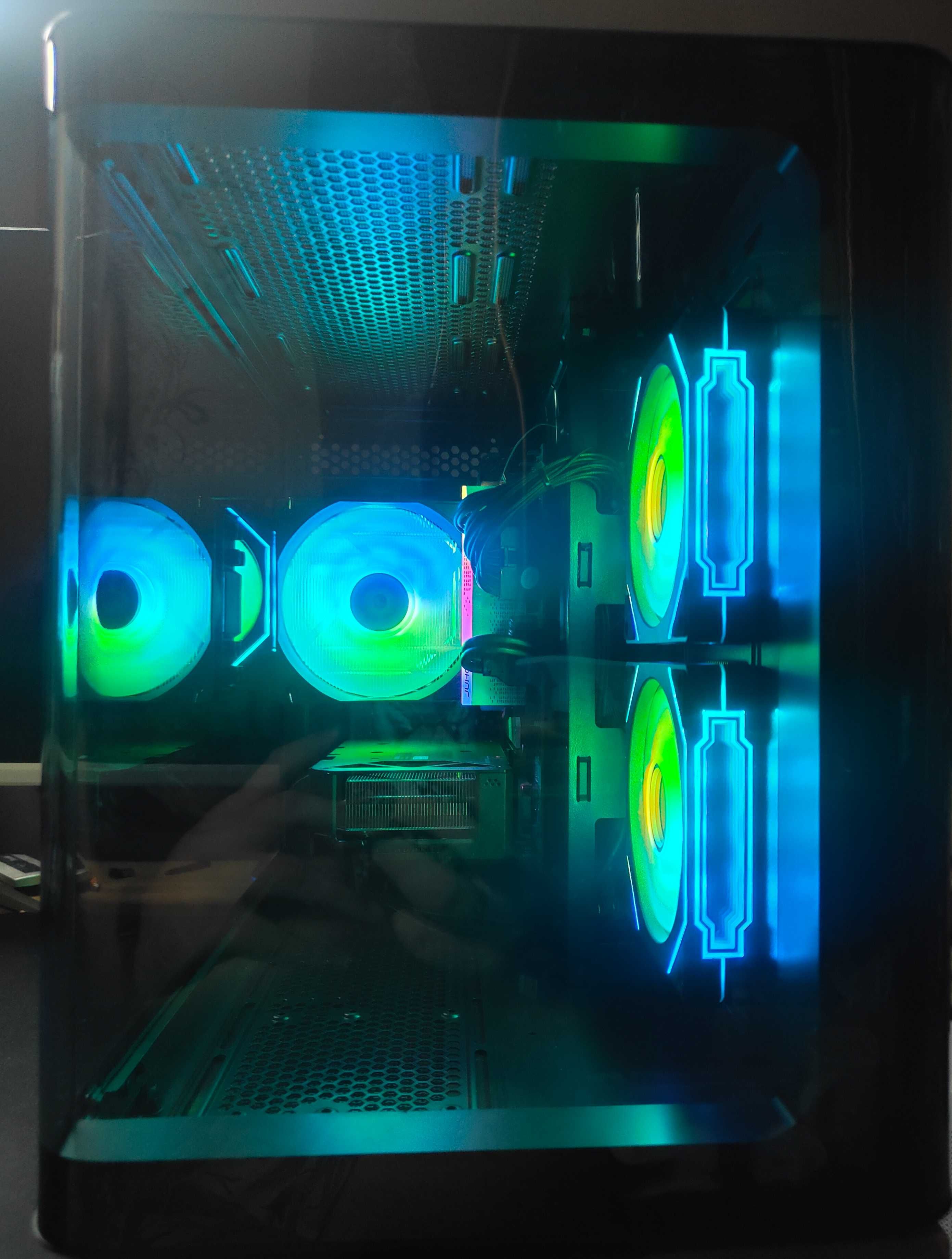RTX5060 R5 8400F ОЗУ 32G Новий Ігровий Комп'ютер Системний блок ARGB