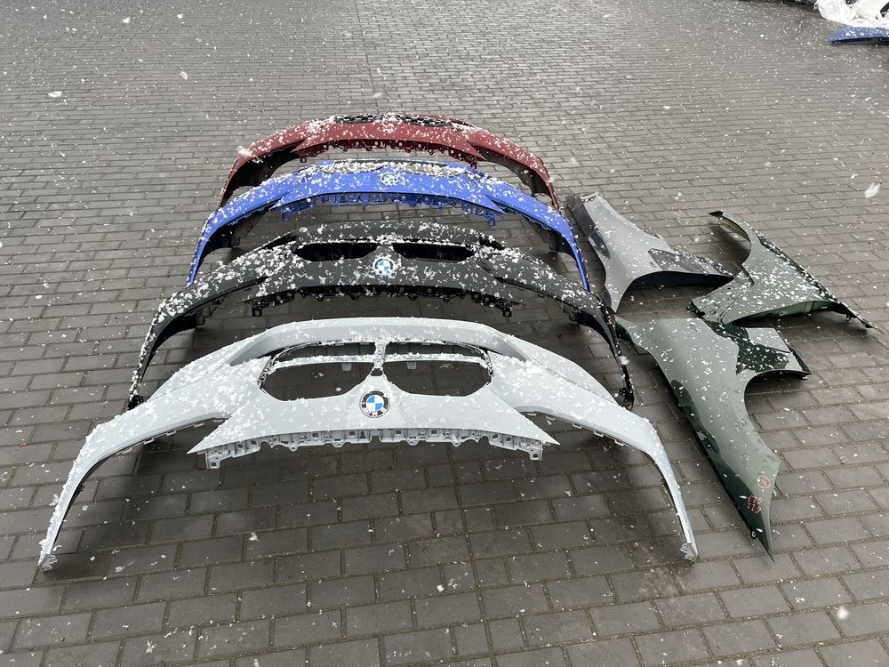 Бампер BMW G22 G23 G24 G26 М пакет крило крила крыло БМВ Г22 23 Г24 26