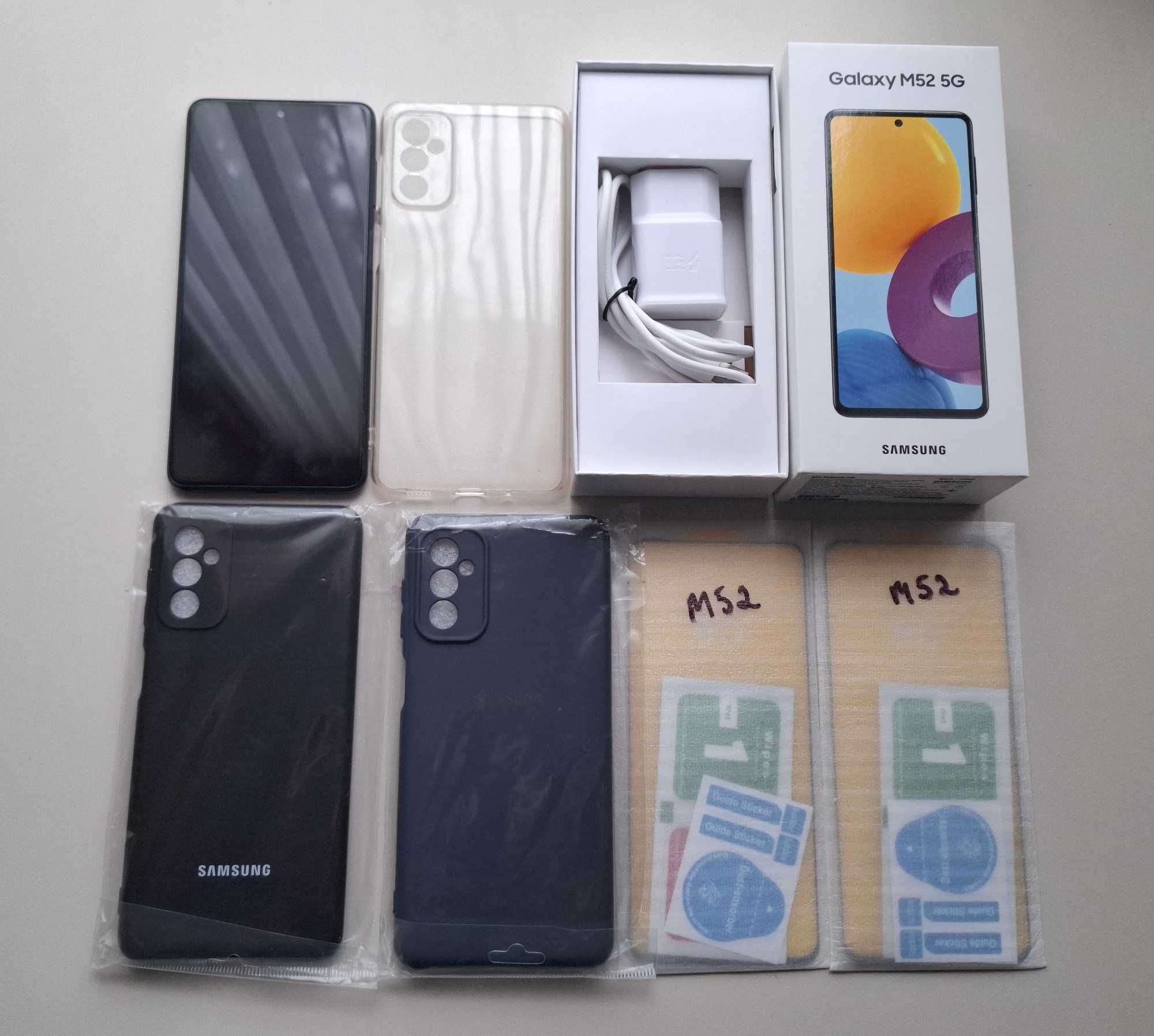 Смартфон Samsung M52 6/128 + комплект