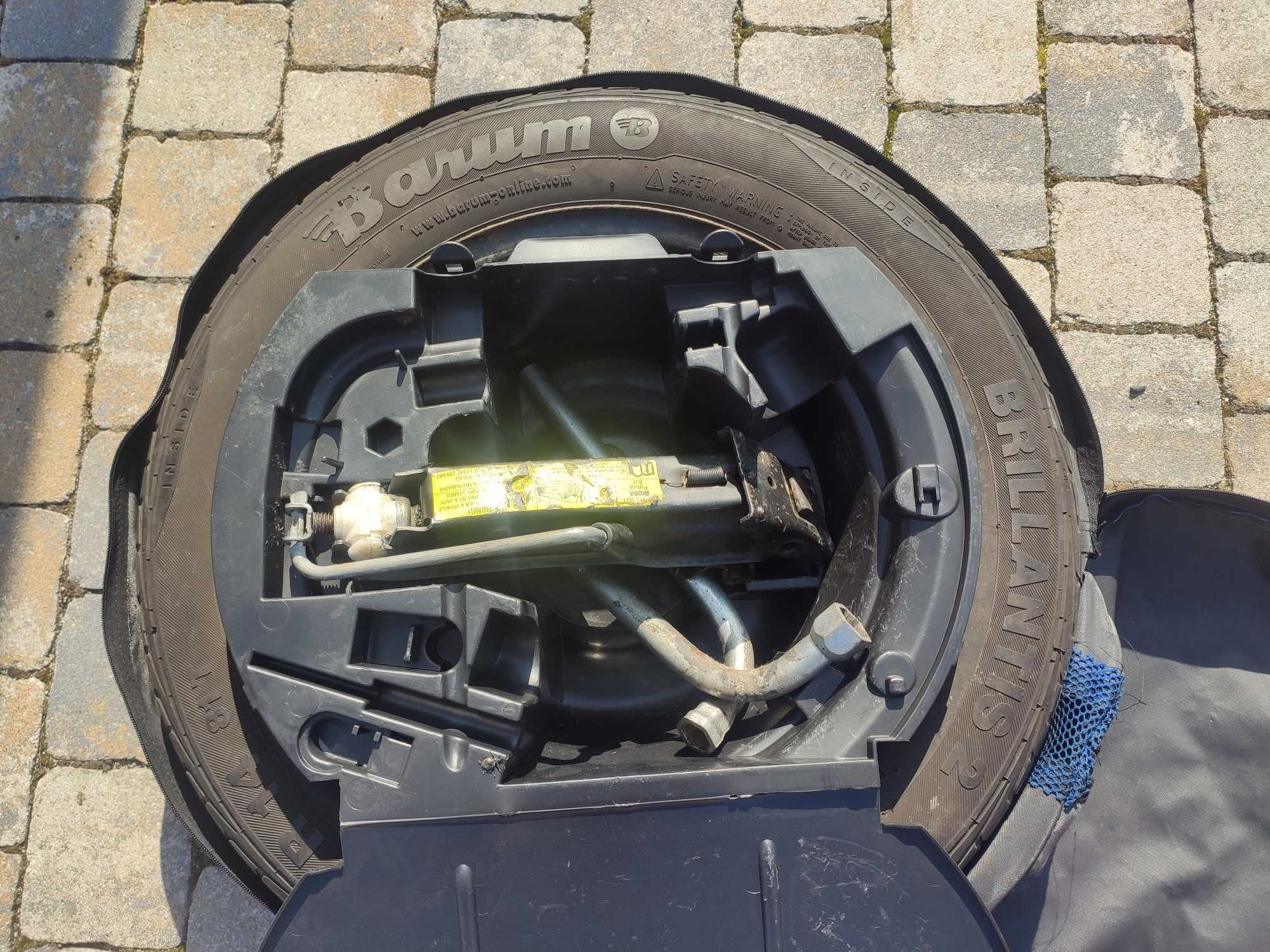 Zestaw Opona Zapasowa Zapas BARUM BRILANTIS 2 165/70 R14