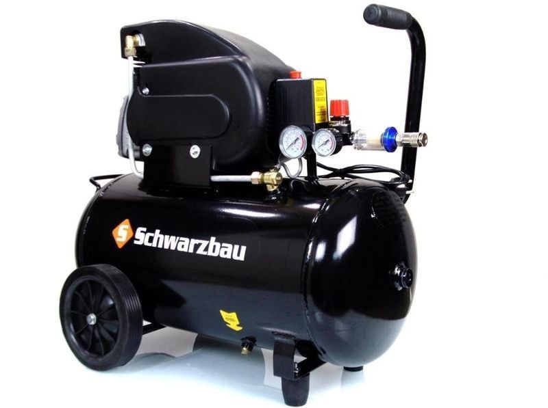 Компрессор воздушный Schwarzbau ресивер 50 л масляйни компресор