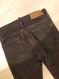 Zara spodnie boyfriend unisex czarny jeans 40 s