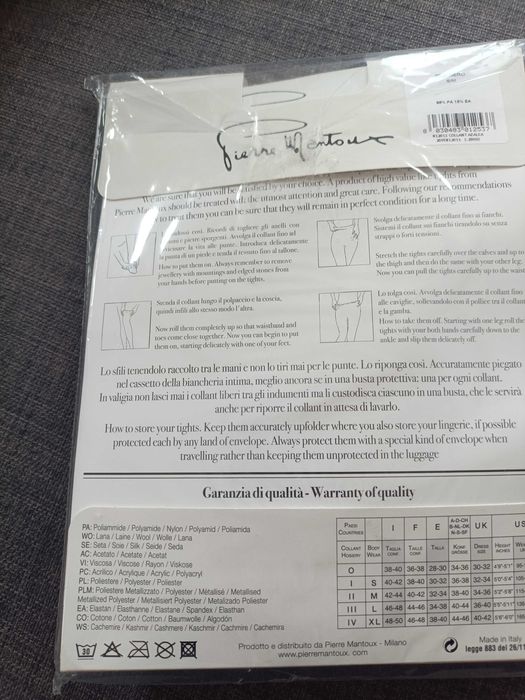 Nowe Rajstopy włoskie