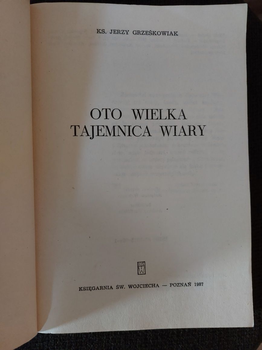 Oto wielka tajemnice wiary (książka+oryginalny świecznik z Jerozolimy