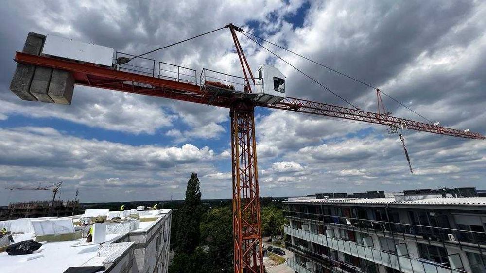 Żuraw wieżowy Peiner SK 76 górnoobrotowy