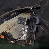 Tommy Hilfiger Milan LW slim fit 25/30 spodnie niebieskie jeansowe