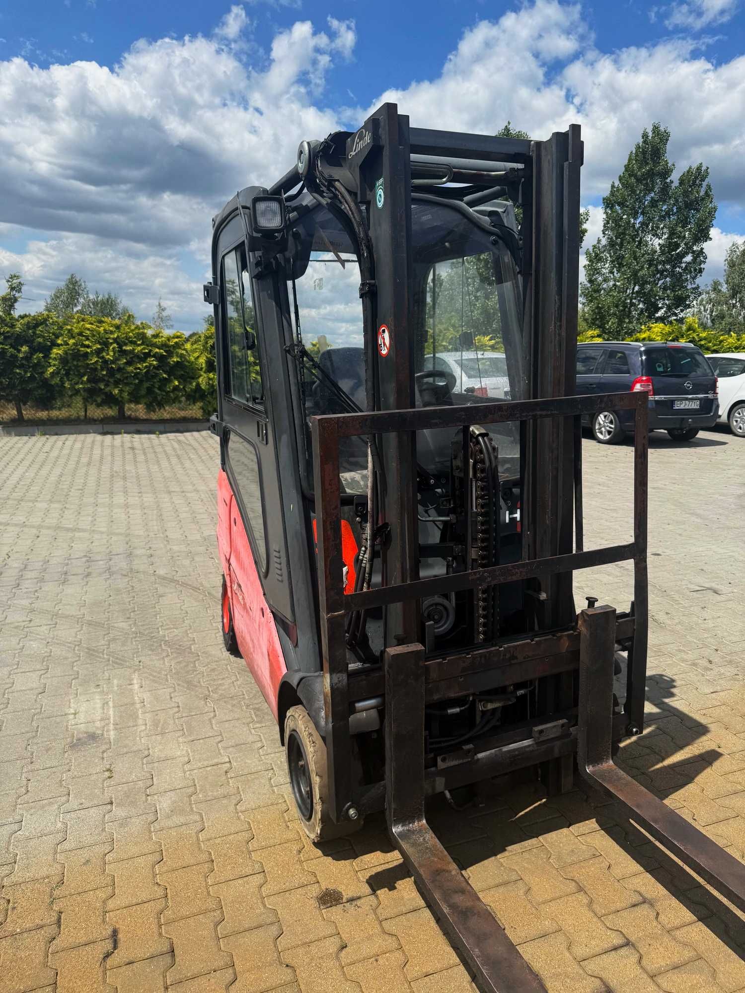 wózek widłowy LINDE H16T LPG 1600kg 3.15m kabina wolny skok przesuw
