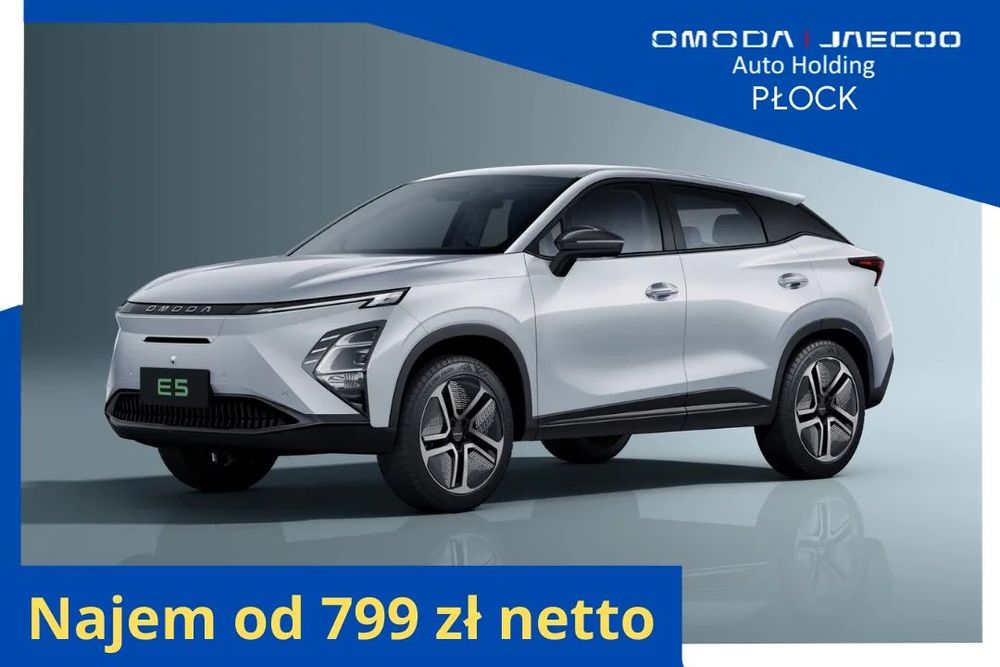 Omoda e5 MultiNajem od 799 Netto PLN Zasieg 402KM 204 KM Bogate Wyposażenie