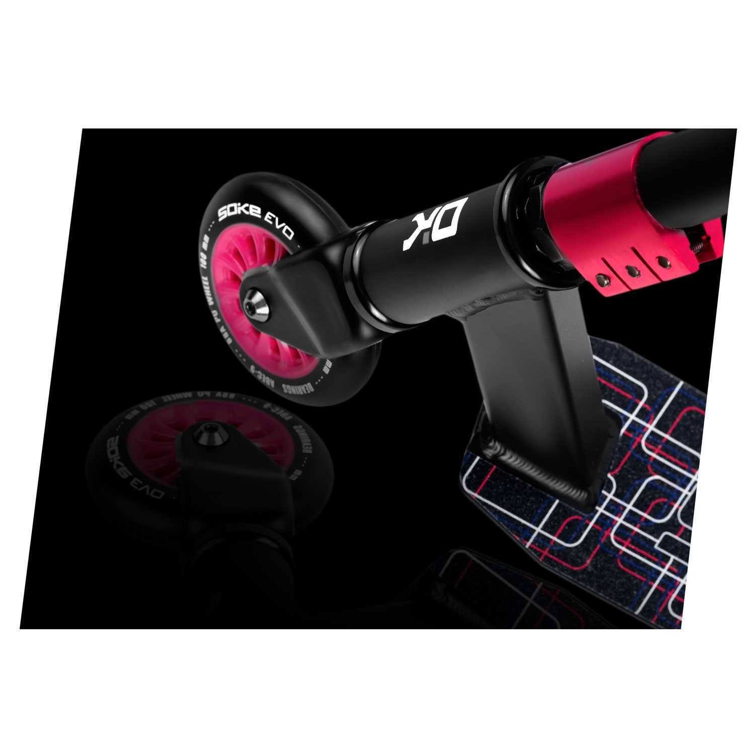 Hulajnoga wyczynowa SOKE EVO 100kg STUNT+ GRATIS KASK Sportowy SOKE K1