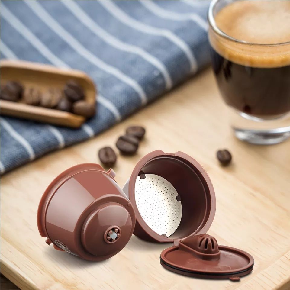 NEW! Многоразовые улучшенные капсулы для Nescafe Dolce Gusto для кофе