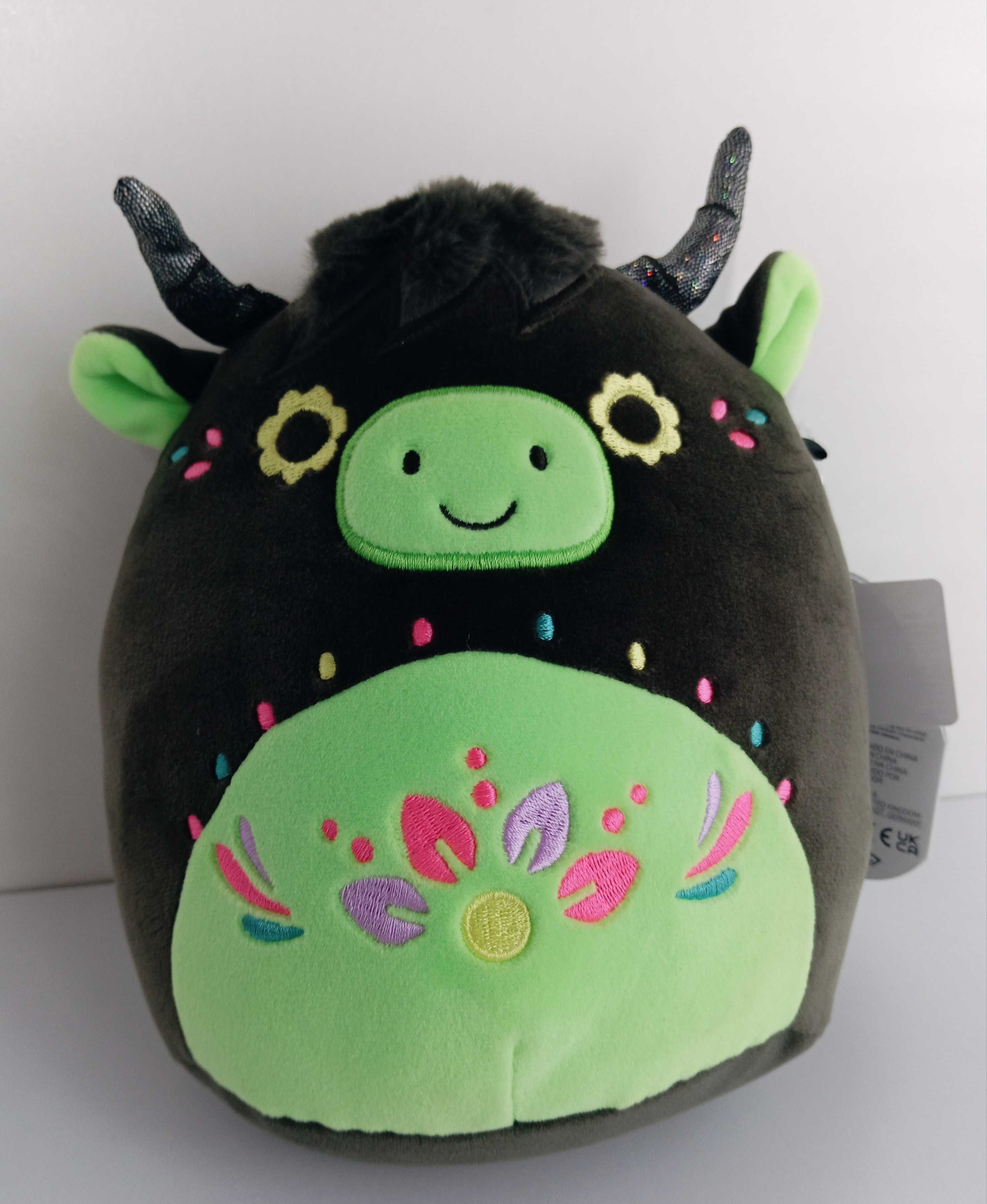 Nowa maskotka squishmallows 19 cm byczek szkocki