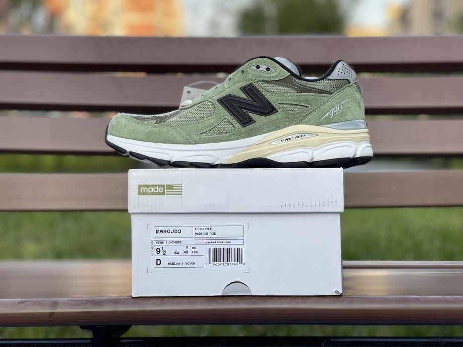 Кросівки New Balance 990v3 JJJJound Olive.