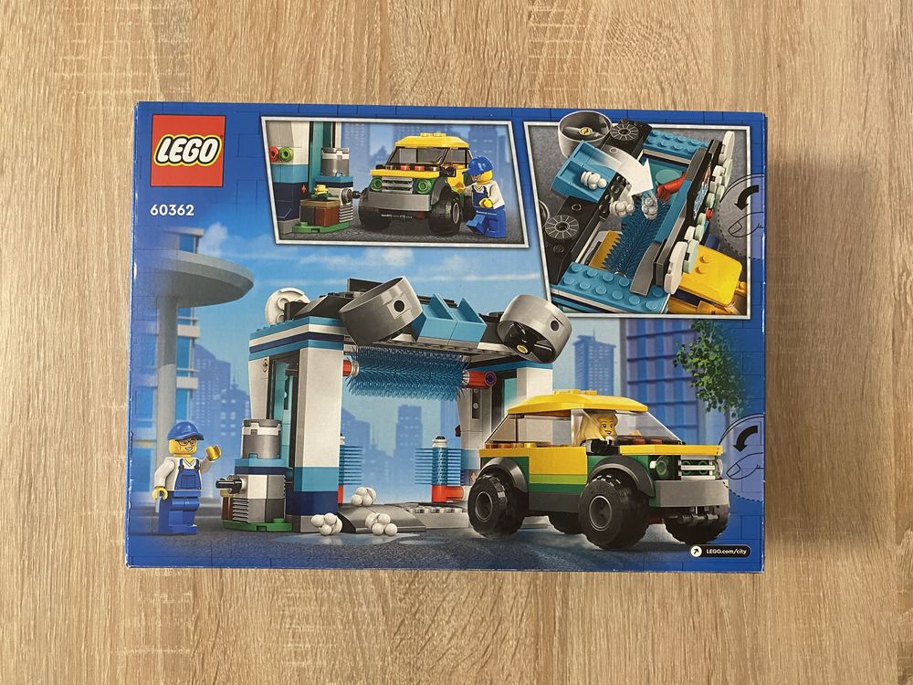 Nowe LEGO City 60362 Myjnia samochodowa