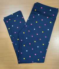 leggings cardadas azuis com estrelinhas - H&M  - 4/5 anos - 2,5 €