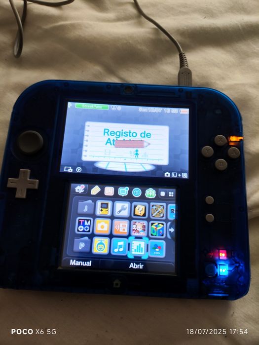 Nintendo 2ds com jogos e desbloqueado