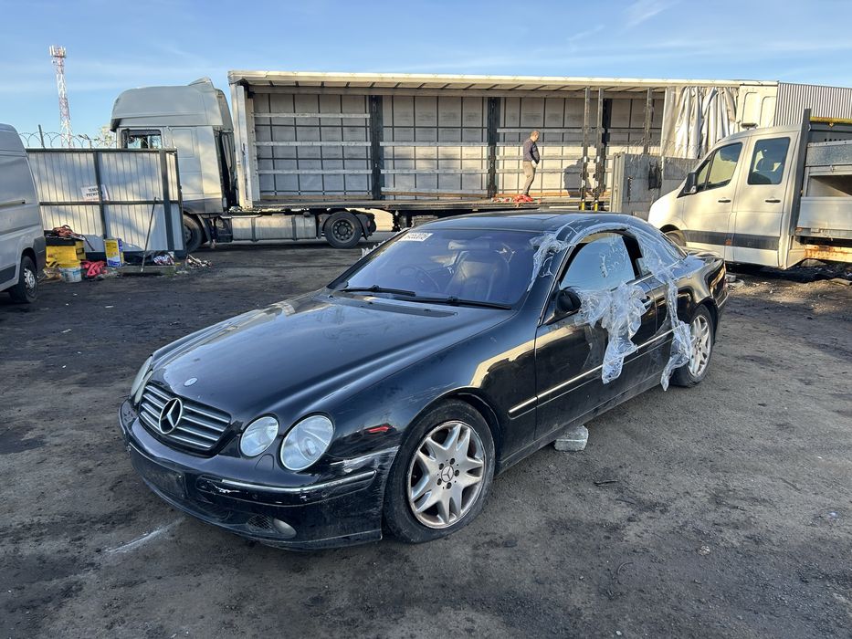 Mercedes CL500, 2002r, silnik 5.0, Anglik z kluczykami