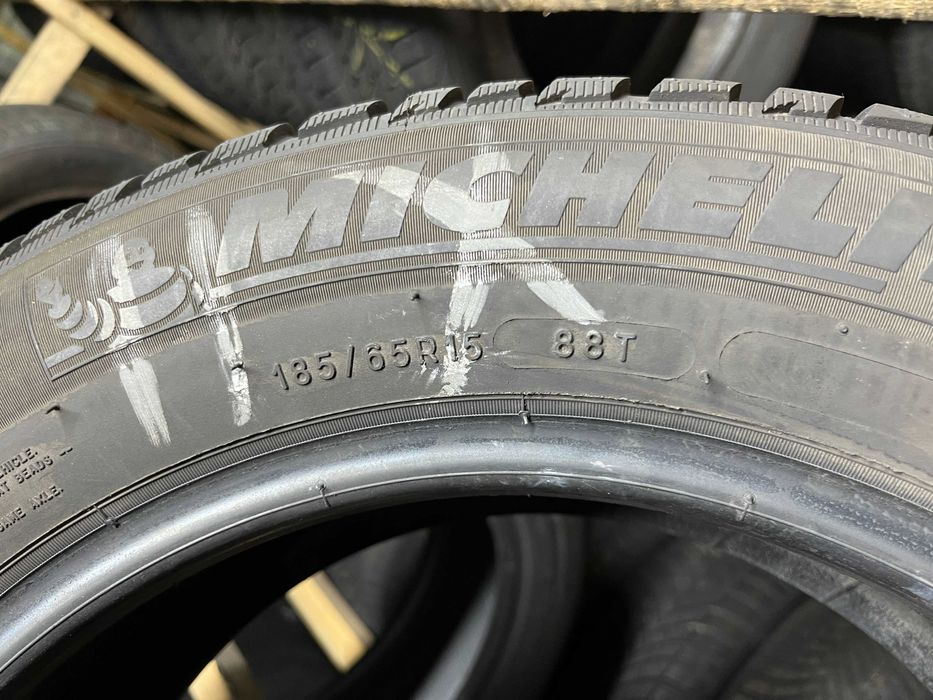 GS1097 Зимові шини 185/65r15 Michelin Alpin 5 пара резина