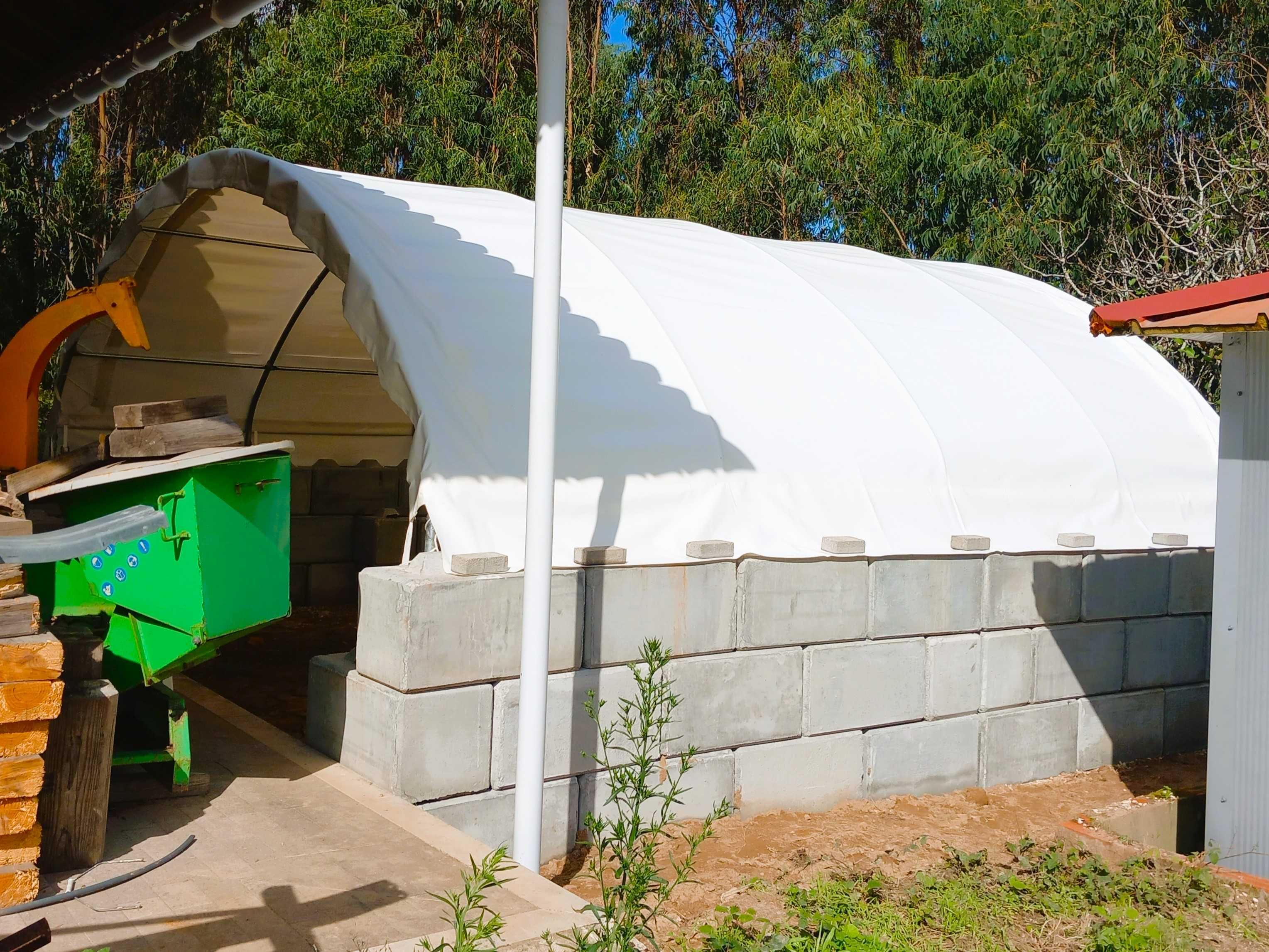 Zadaszenie Kontenerowe 6x6m (wiata tunelowa, magazyn)