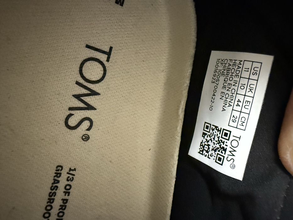 Мокасіни Toms 44 розмір