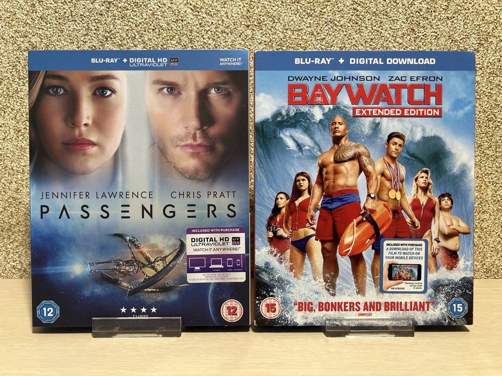 Blu-ray диски Amaray британские издания с рус. яз.