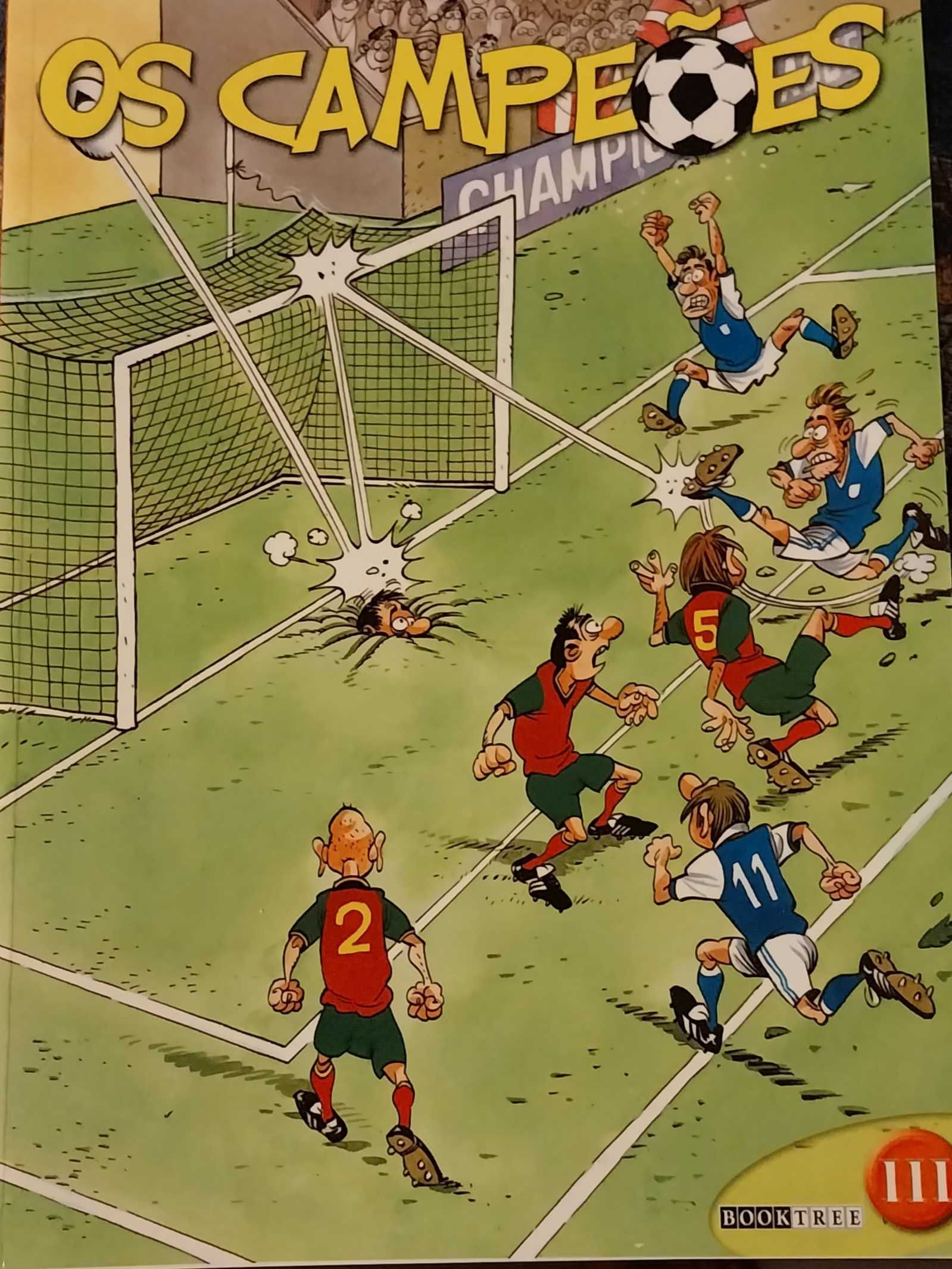 Livros Cartoon Futebol - Os Campeões