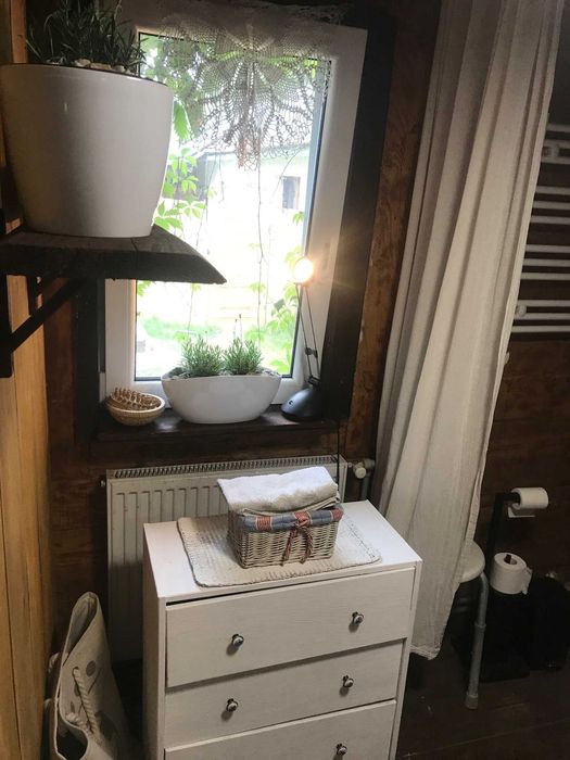 Ślimakowa Chatka Domek dębowy do wynajęcia w pełni wyposażony