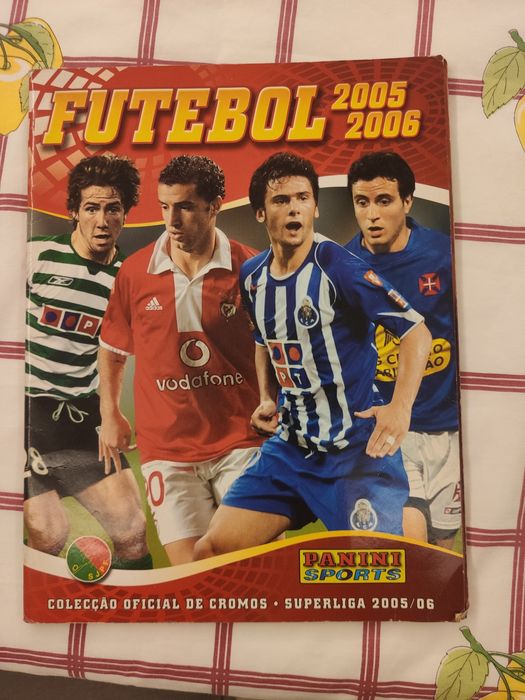 3 cadernetas incompletas da liga Portugal 05/06, 06/07, 07/08