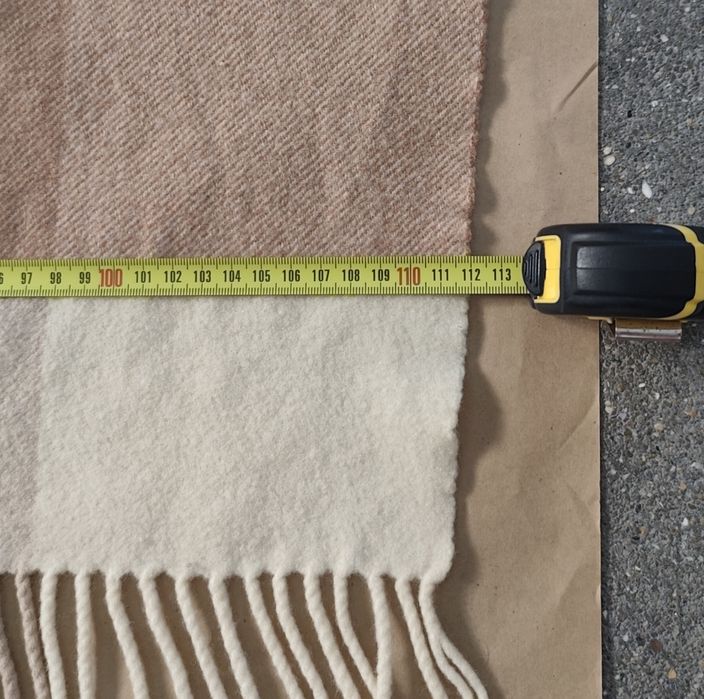 Manta em tons Castanhos