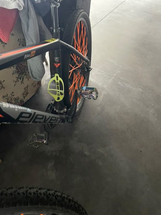 Bicicleta btt preparada