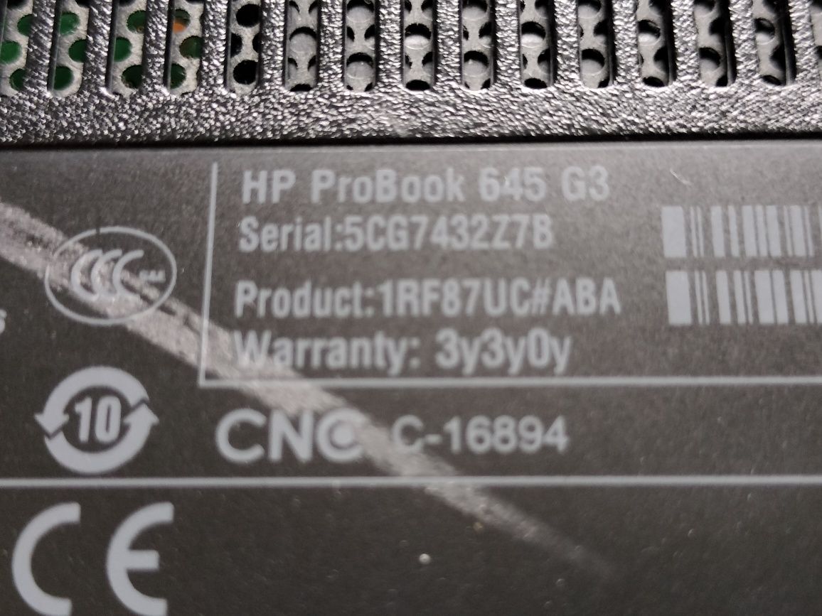 HP ProBook 645 G3, 14FHD, 8Gb DDR4, 240Gb NVMe
